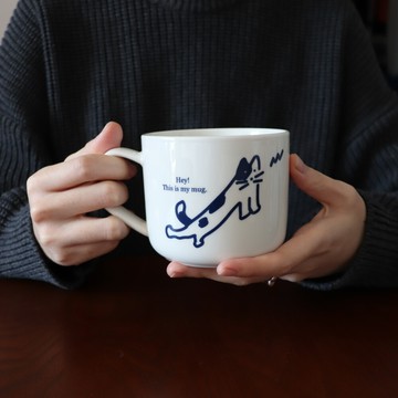 【平輸品】[Hozumi] 韓國設計師品牌｜生日禮物｜感謝禮｜閨蜜禮｜紀念禮｜開學禮｜新婚禮｜喬遷禮｜新居禮｜杯子｜陶瓷杯｜馬克杯 (cat)