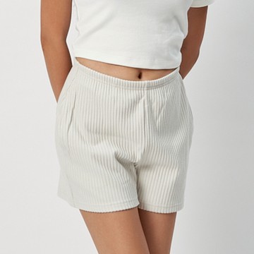 Nike NSW NK CHLL KNT RIB 3IN S 女款 米白色 針織 高腰 運動 短褲 FN3675-104