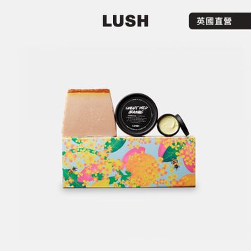 【LUSH 嵐舒】呵護雙手 身體護理禮盒(香氛皂x1+護甲霜x1+護手霜x1)