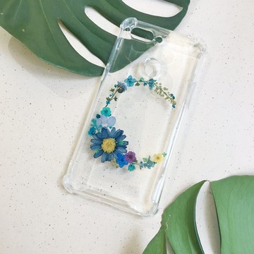 C for Catherine 客製化手作英文名字押花手機殼