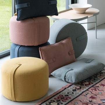 Design Bite｜泡芙座椅 - 珊瑚粉