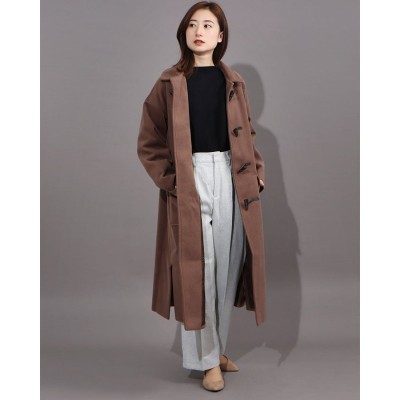 Khadi&co BESS NIELSEN ロングコート モカブラウン-