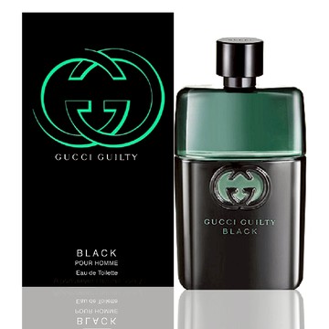 【GUCCI】Guilty Black 罪愛夜男性淡香水