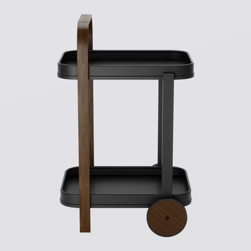 快速出貨/全館免運 小推車 umbra小推車可移動邊幾收納置物架北歐簡約網紅客廳家具輕奢餐車