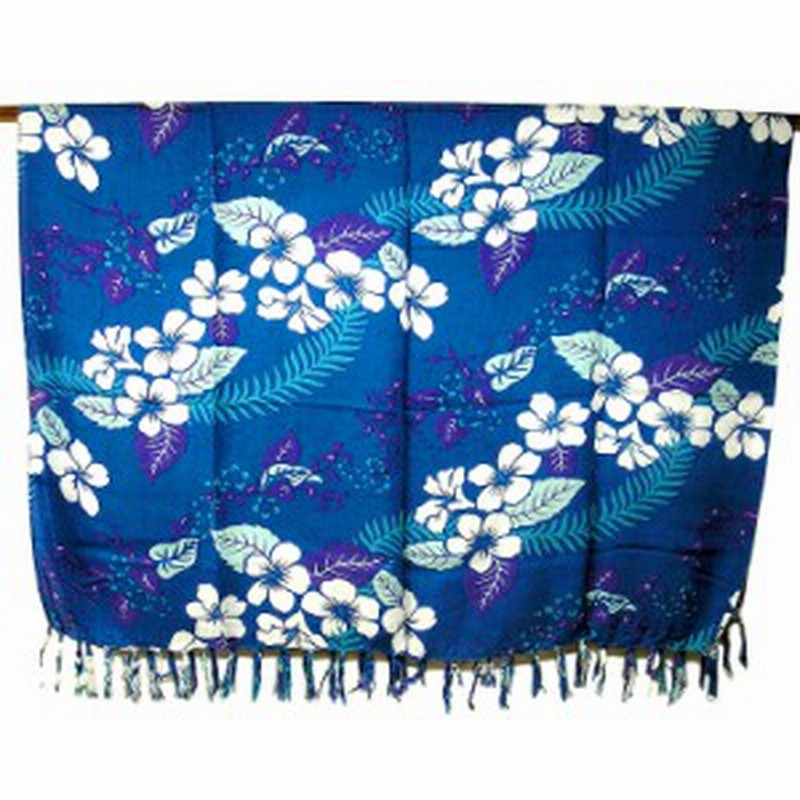 パレオ更紗 マルチクロス ハイビスカス リーフ ブルー アジアン バリ タイ 雑貨 エスニック 布 水着 ソファーカバー ラグ 通販 Lineポイント最大1 0 Get Lineショッピング