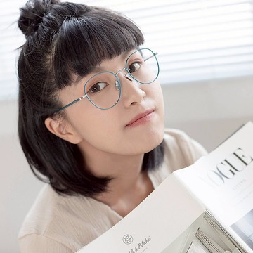 FROMEYES 高折射率濾藍光× 鈦輕盈波士頓框眼鏡