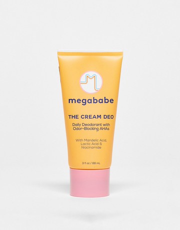 Megababe The Cream Deo Daily Deodorant with Odor-Blocking AHAs 88ml-No colour