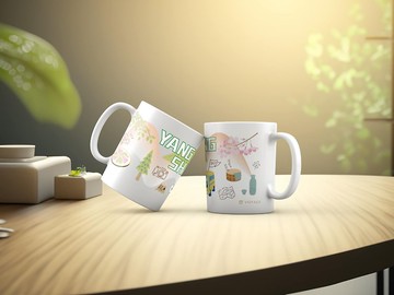 陽明山花花紀念馬克杯