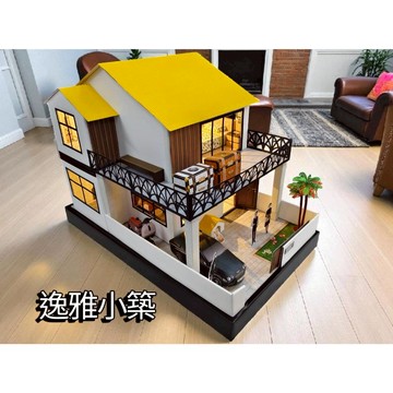紙紮屋 逸雅小築(全新版) 特價: 3500元(贈金銀山塔一座)