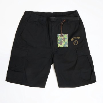 ☆AirRoom☆【現貨】BAPE APE 6POCKET SHORTS 六口袋 短褲 工裝 貼布 皮帶 腰帶