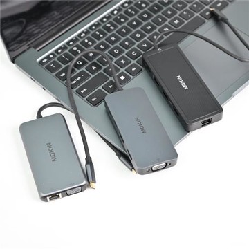 大牌 9/10合1擴展塢4KHDMI視頻PD100W供電USB3.0/千兆網口拓展塢