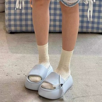 厚底增高拖鞋女款夏季外穿 加厚家居防滑防臭外出EVA涼拖鞋女 拖鞋 涼鞋 可外穿 舒適 拖鞋女外出 厚底拖鞋 厚底涼鞋