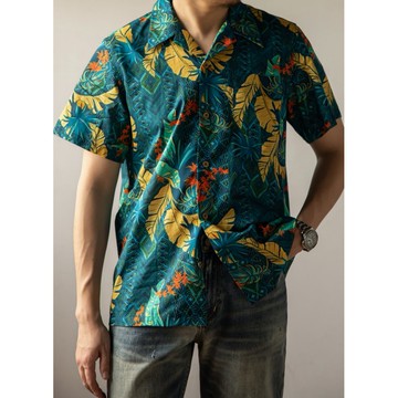 夏威夷襯衫 海島印花 短袖襯衫 休閒 度假 戶外 Aloha Shirt