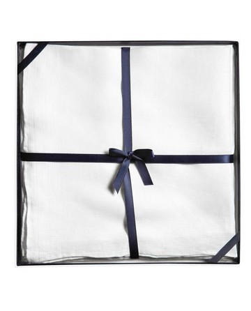 Brooks Brothers Men's Irish Linen Handkerchiefs-Set of 3 | White