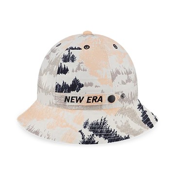 NEW ERA 男女款 鐘型帽 OUTDOOR FOREST CAMO NEW ERA 象牙白色_NE13705289