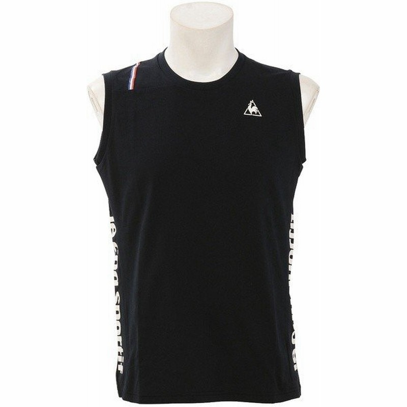 セール Le Coq Sportif ルコックスポルティフ メンズスポーツウェア スリーブレス その他tシャツ ノースリーブシャツ Qb Blk メンズ Blk 通販 Lineポイント最大0 5 Get Lineショッピング