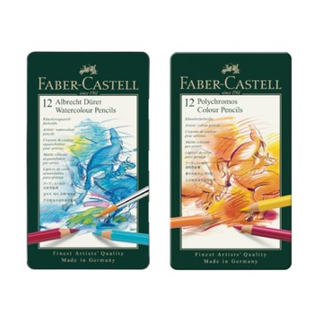 輝柏Faber- Castell 藝術家級 12色色鉛筆-油性/水性