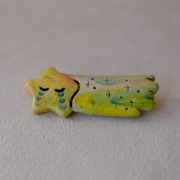 Suànn-Sian . 哭泣流星 | 別針 小胸針