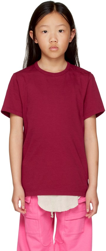 Rick Owens 粉色 Level 儿童 T 恤