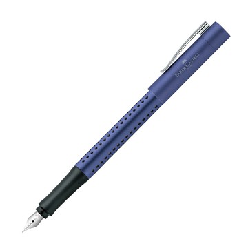 【非庫存商品急單勿下】Faber-Castell 輝柏 好點子握得住鋼筆(藍)/F尖 NO.140907 (NOD)