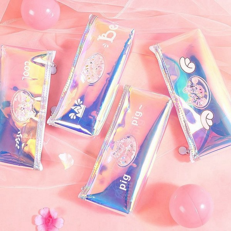 ペンケース 筆箱 キラキラ ラメ グリッター 雑貨 小物 ブタ かわいい レディース 女性 女の子 大人 子供 キッズ おしゃれ ジッパー 透明 クリ 通販 Lineポイント最大0 5 Get Lineショッピング