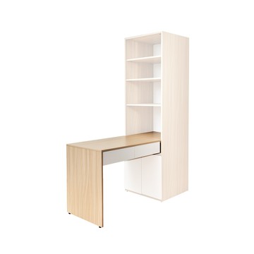 Milky 2尺L櫃-2抽桌面/書桌  完美主義【X0217】