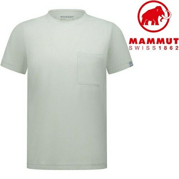 Mammut 長毛象 Urban QD T-Shirt AF 男款 口袋T恤 亞版 1017-05270 1288 鼠尾草銀綠