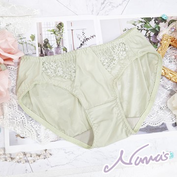 【露娜斯】小雛菊。吸濕排汗涼感貼身三角內褲【春芽綠】台灣製 P660