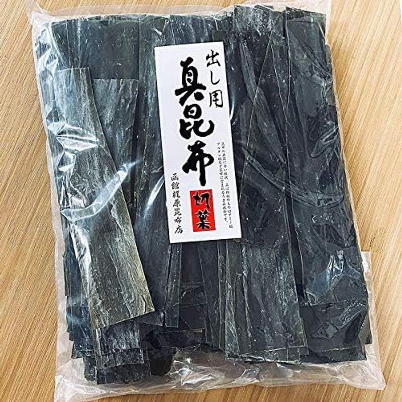 函館梶原昆布店 北海道産 真昆布(切葉) 業務用 だし昆布 3kg