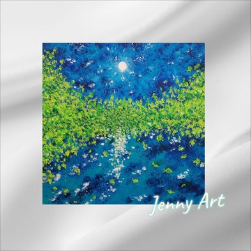 【秘林之光】系列 無框畫 壓克力畫 抽象畫 畫作 掛畫 居家擺設