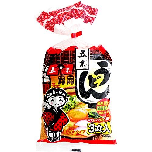 五木食品 3食入スープ付うどん 564g×6個(電子レンジ調理可能)(常温保存商品)