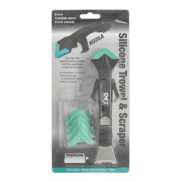 ORX PLUS TOOLS 穩定支架矽利康刮刀  可收折  額外穩定  1個