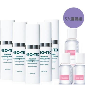 (5入)NEO-TEC 妮傲絲翠 高效水嫩多肽精華液30ml