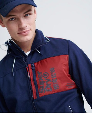 Superdry Men's Men's Atomic SD-Windtrekker Jacket Navy / Navy/white - Size: Xxl