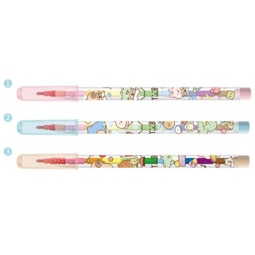 水豚 圓形免削蠟筆(隨機出貨)