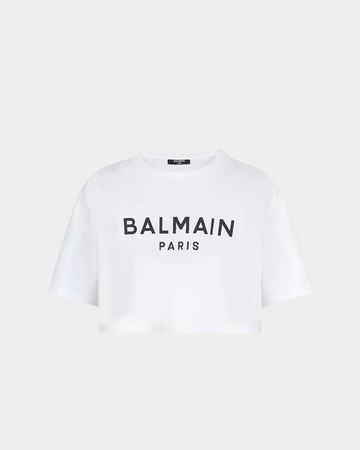 BALMAIN LOGO LOGO短版T - S