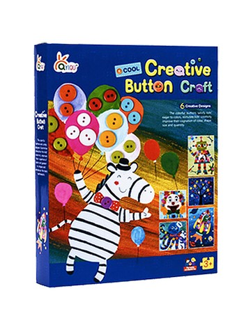 好評熱銷 安全無毒媽咪好安心 藝術創意大師扣子畫男孩最愛