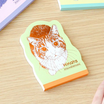 Cat Art Collection 造型便條紙 Hinata