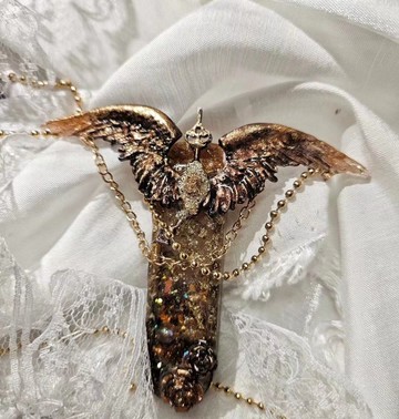 流光金耀系列 手工滴膠流沙吊飾