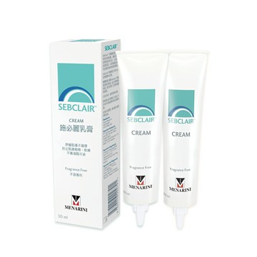 【美納里尼】施必麗乳膏(30ml)x2入｜平衡油脂分泌，防止肌膚粗糙、乾燥｜美國FDA專業認證，義大利原裝進口