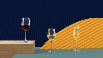 Madison 線條白酒杯 350ml