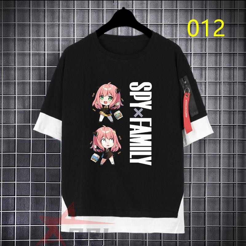 スパイファミリー風 Tシャツ 子供用 大人SPY×FAMILY 半袖 ロイド
