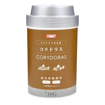 COMET 可美多 鼠魚底棲飼料  Corydoras  綜合營養飼料  100g  1瓶
