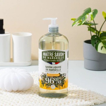 法國 Maitresavon 玫翠思 馬賽液體皂 1000ML - 薰衣草
