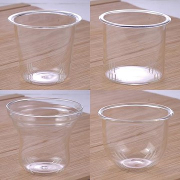 泡茶內膽杯子內膽茶漏茶濾芯高硼硅耐熱玻璃茶隔內芯過濾泡茶內膽