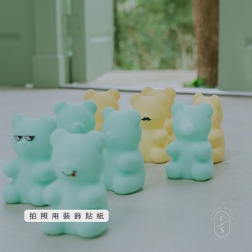 韓國JellyGom薄荷軟糖熊心情觸控燈