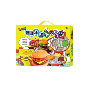 超級漢堡小麥黏土(FOOD超人)