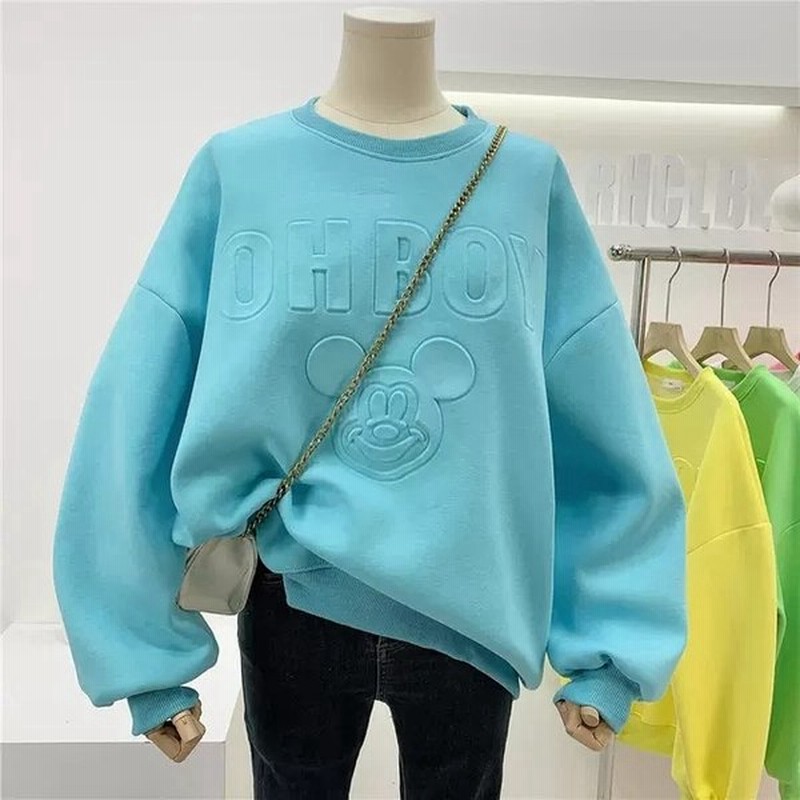 長袖tシャツ 丸襟パーカー レディースファッション薄手スウェット スポーツウェア スエット トレンドトップス 上着 春秋 プリント ゆったり カジュアルコート 通販 Lineポイント最大0 5 Get Lineショッピング