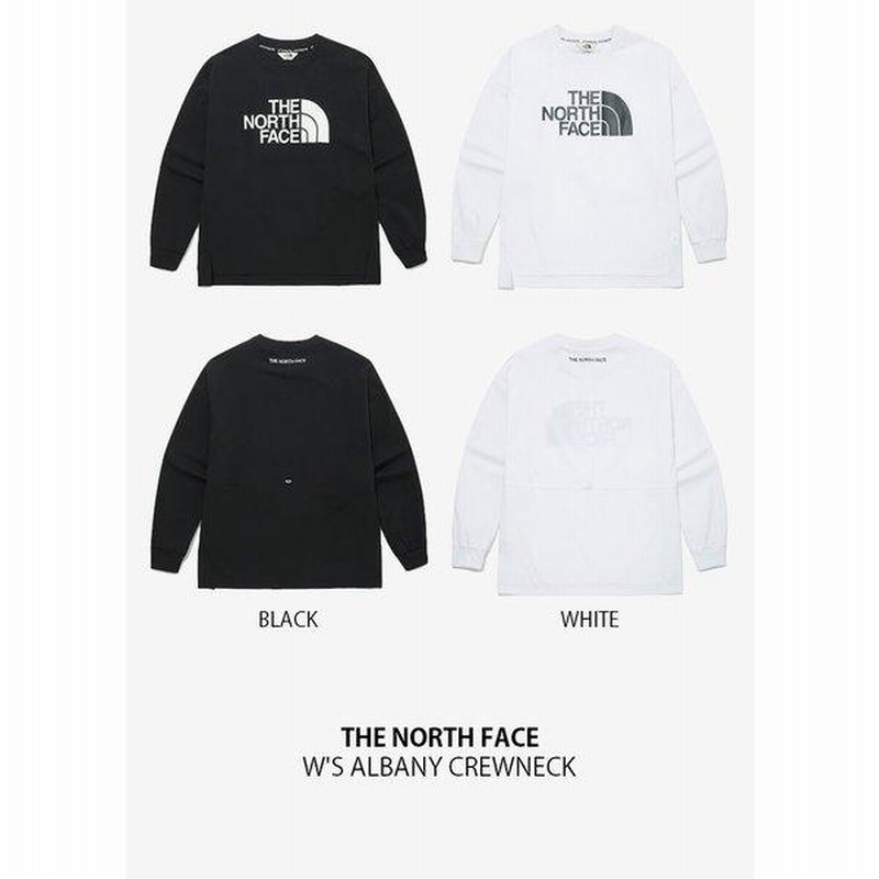 Tシャツ・カットソー [The North Face] ALBANY CREWNECK - OFF_WHITE 口コミ・レビュー｜THE NORTH FACE ☆ ALBANY CREWNECK ☆ 送料