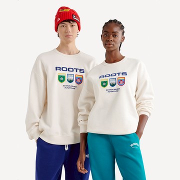 Roots中性-ALPINE GOODS 圓領上衣